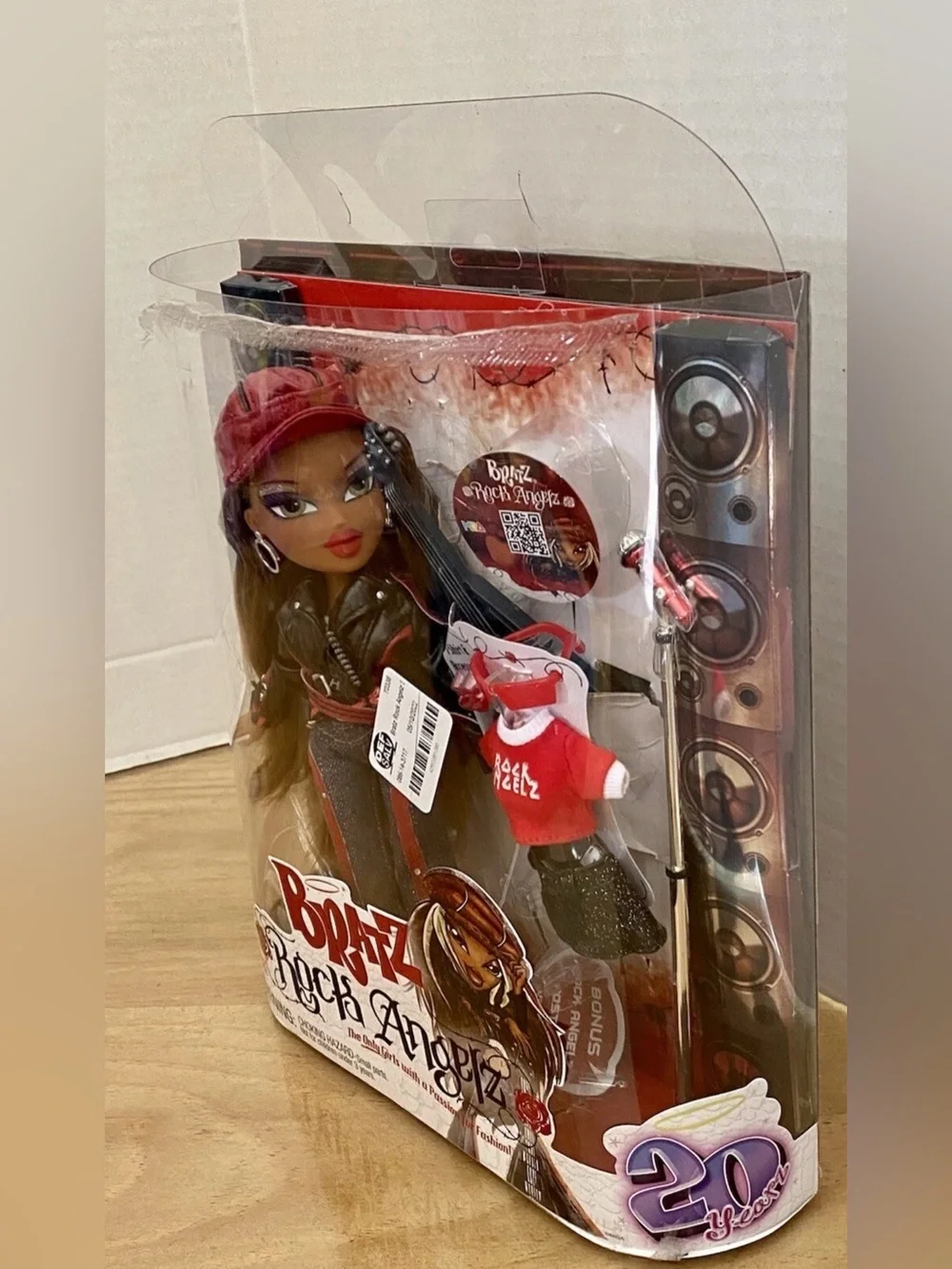 Bratz SASHA Rock Angelz Collectibles 20th Anniversary 2021 Release Open Box